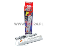 HSK DATA Listwa zasilająca ACAR F5 Szara 5 M (ALP-ACARF5) - 1414888 - zdjęcie 2